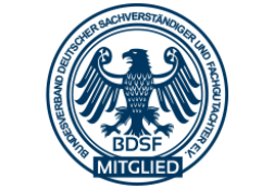 Mitglied des Bundesverbands Deutscher Sachverständiger und Fachgutachter e. V.